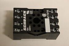 5 Stück Relais Sockel  Nr.14 Schrack MT78755 8polig  10A 400V Rundsockel