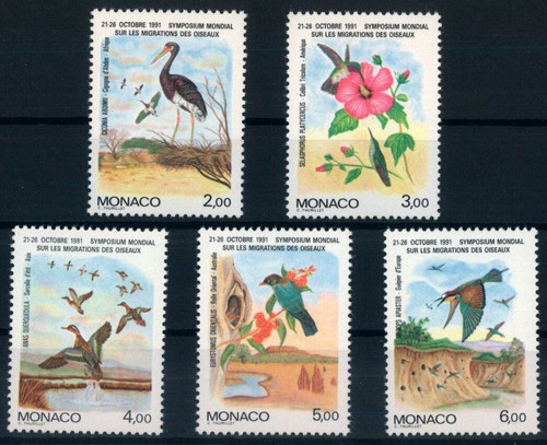 Monako zugvogel symosion 1991 - monako;, zugvogel-symosion