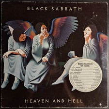 BLACK SABBATH - Heaven And Hell+++ Vinyl LP 1980 +++Germany+++VG-/VG-