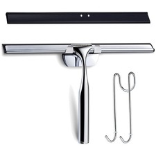 Duschabzieher Edelstahl mit