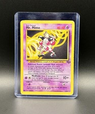 Pokémon Karte Pantimos Mr. Mime Dschungel Rare Jungle Basic 1999 Vintage Wizards