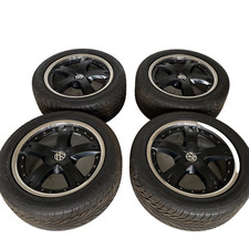 ALUFELGEN ORIGINAL VW T5 EDITION 25 AZEV R BLACK, Dunlop SOMMERREIFEN 255/45 R18