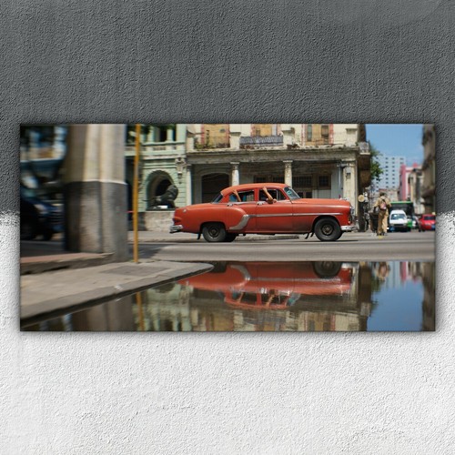Havanna kuba oldtimer 100x50 - havanna,
