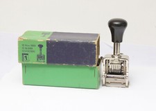 Alte Stempel Paginierstempel mit OVP  Nr.553