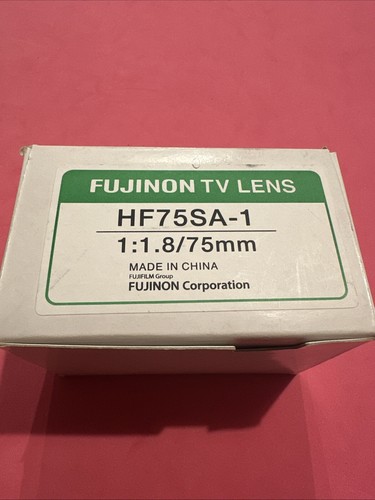 Fujifilm fujinon hf75sa1 - fujifilm, /