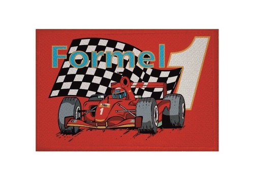 Aufnäher formel rot fahne - ,