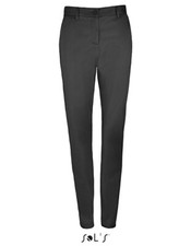 Damen Stretch Chino Satin Hose