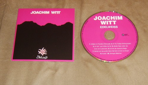 Joachim witt edelweiss - joachim, cd