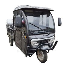 CARGO TRIKE 3000W 72V 58AH Vollkabine VOLTA VT5 50km Lastendreirad 25km/H Grau