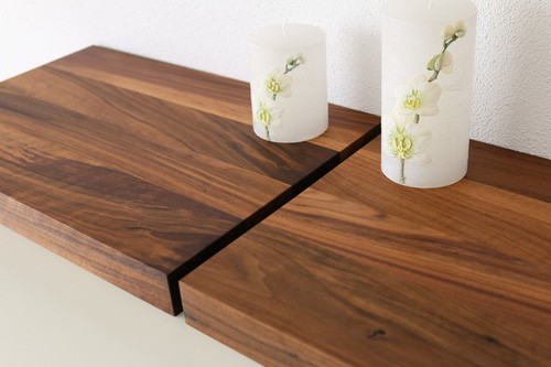 Wandboard nussbaum massiv - wandboard,
