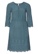 sheego Kleid Mit Stickerei