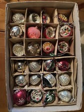 Konvolut Weihnachtskugeln Antik