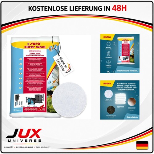 Sera filterwatte 250 - filterwatte,