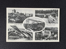 AK Wuppertal Remscheider Talsperre Bergisches Land Schwebebahn Altenberger Dom