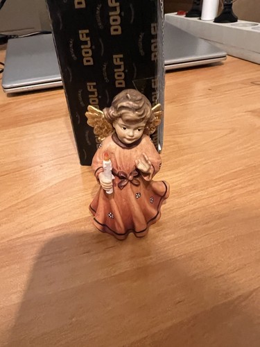 Dolfi holzengel mit kerze - holzengel,