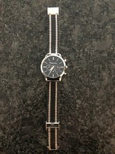 Thomas Sabo Rebel Spirit Chrono in Silber / Schwarz  Neuwertig