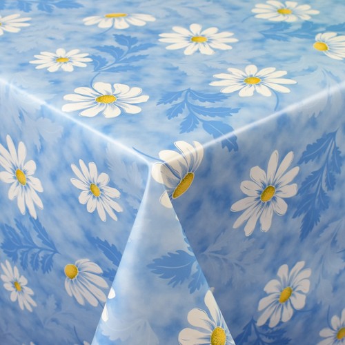Wachstuch tischdecke margerite - tischdecke,