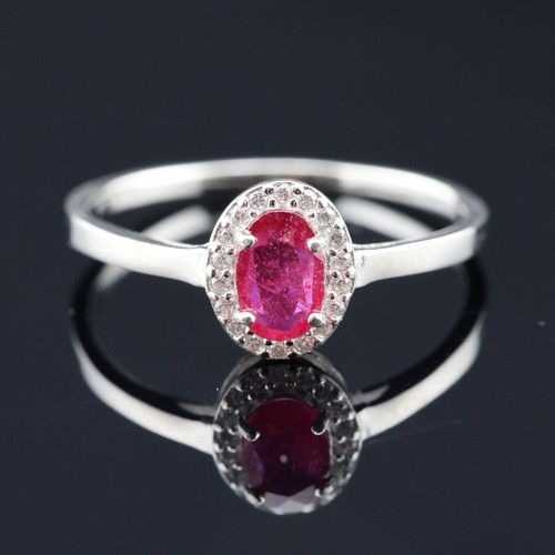 Gj69 rubin oval zierlich - *,