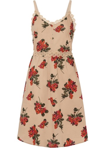 Leinenkleid latte - leinenkleid, gr