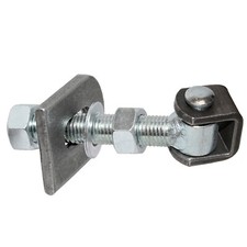 Torangel 100 M16 Torband Torscharnier Hängscharnier Anschweißplatte L.75 mm