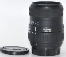 Sigma 55-200 mm F/4.0-5.6 DC