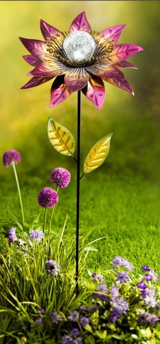 Solar gartenstecker viola - gartenstecker,