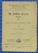 M.Tullius Ciceros Werke 137 Langenscheidtsche Verlagsbuchhandlung K1242