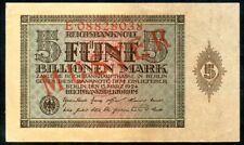 R.138M: 5 Billionen Mark 1924