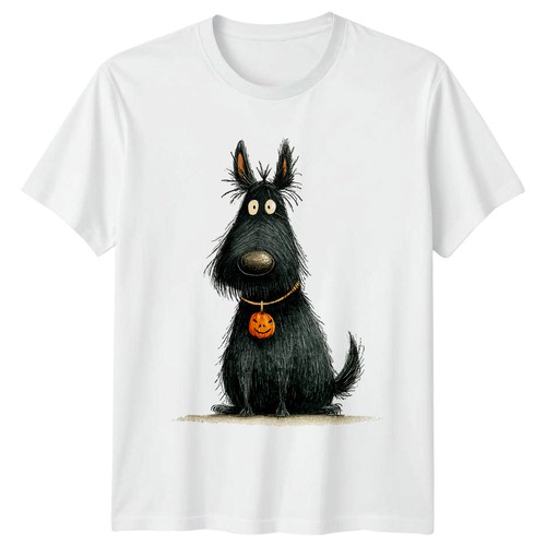 Scottish terrier halloween - scottish,