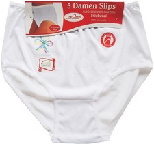 5-20-er Damen Maxi Slips 100%