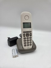 Gigaset A270H beige/braun Mobilteil + Ladestation + neue Akkus Telefon 