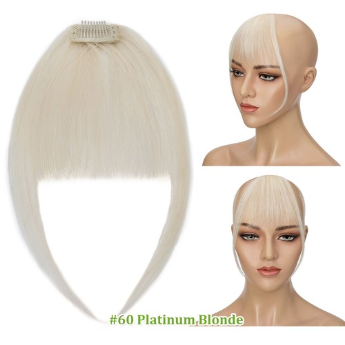 Damen echthaar pony luft bangs - echthaar,