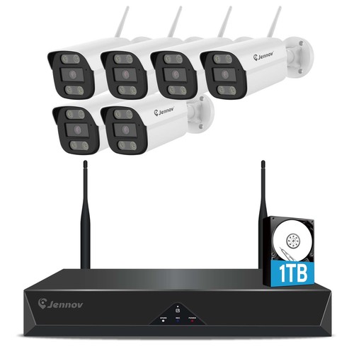 10ch 1tb nvr 5mp - 1tb, wlan