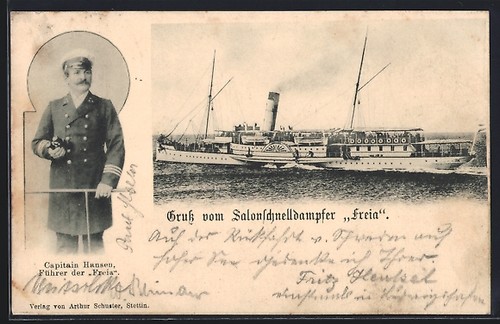 Passagierschiff - ak,