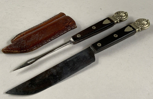 Barock fuhrmannsbesteck messer - fuhrmannsbesteck,