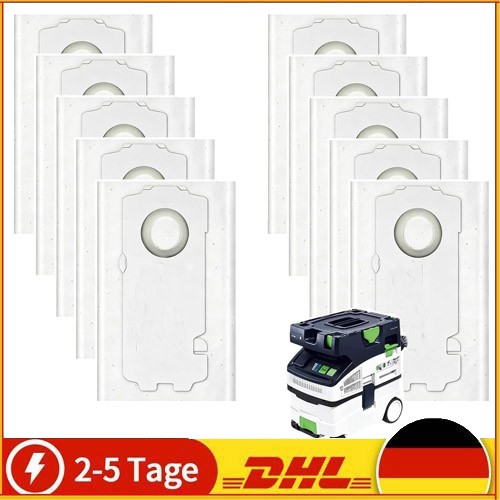 10x staubbeutel für festool - staubbeutel,