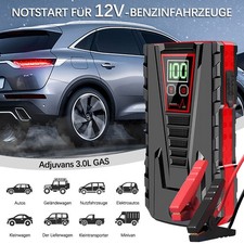 99800mAh Auto KFZ Starthilfe Jump Starter 12V Ladegerät Booster Power Bank PKW