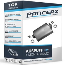 Mittelschalldämpfer für