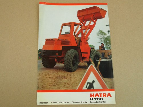 Prospekt hatra h700 radlader - prospekt,