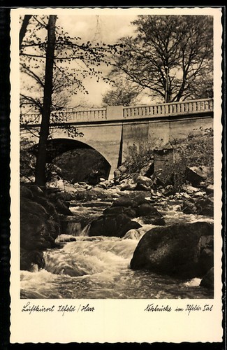 Ilfeld harz steinbrücke im - ilfeld, /harz,