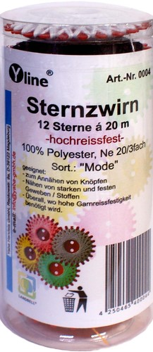 12er set sternzwirn - set,