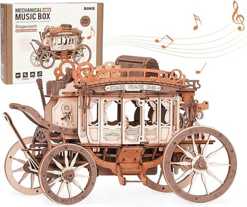 Rokr holz puzzle stagecoach - puzzle,