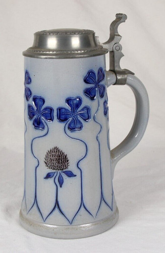 Jugendstil bierkrug merkelbach - jugendstil,