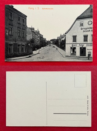 Penig 1910 blick in - ak, die