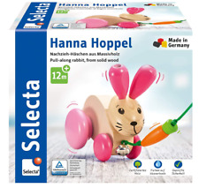 Motorikspielzeug aus Holz,Selecta,Nachziehhase,KleinkindspielzeugNachziehtier