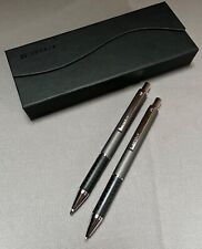Senator / Set Kugelschreiber und Druckbleistift in mattgrau im Geschenk-Etui