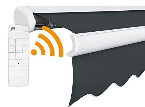 Markise elektrisch 5x4m led - 5x4m,