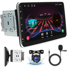 KAMERA+Android 15 10.1" 4Kern 64GB Doppel 2DIN Autoradio GPS Navi Carplay Für VW