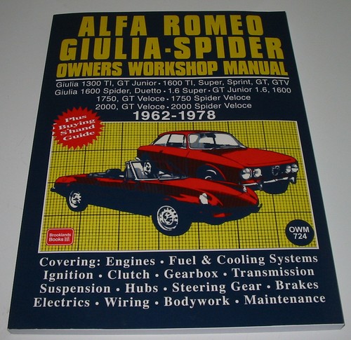 Onwer workshop manual alfa - onwer´s,
