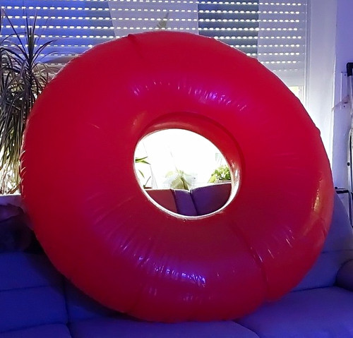 Inflatable world schwimring - world,